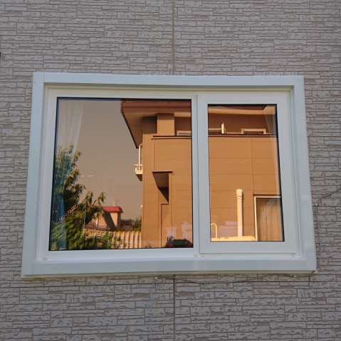 樹脂窓から樹脂窓へお取替えしました　札幌市東区Ｎ様